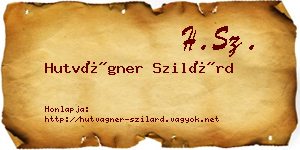 Hutvágner Szilárd névjegykártya
