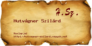 Hutvágner Szilárd névjegykártya